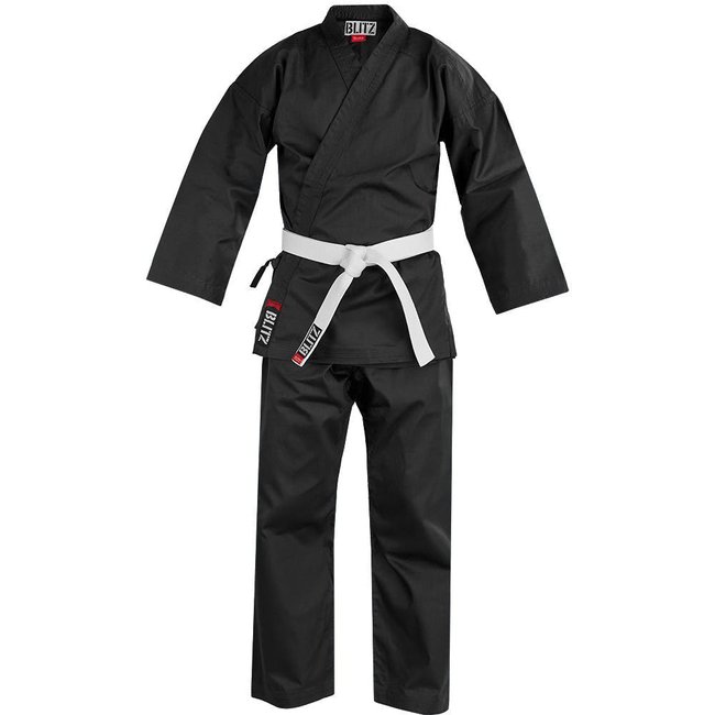 Photo of Blitz Adult Student Karate Gi - 7oz (BLACK)